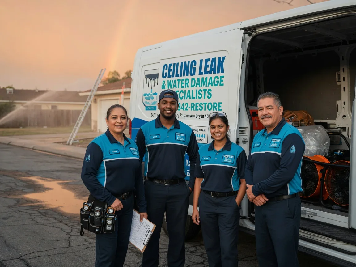 Ceiling Leak Cleanup company in Waller, TX