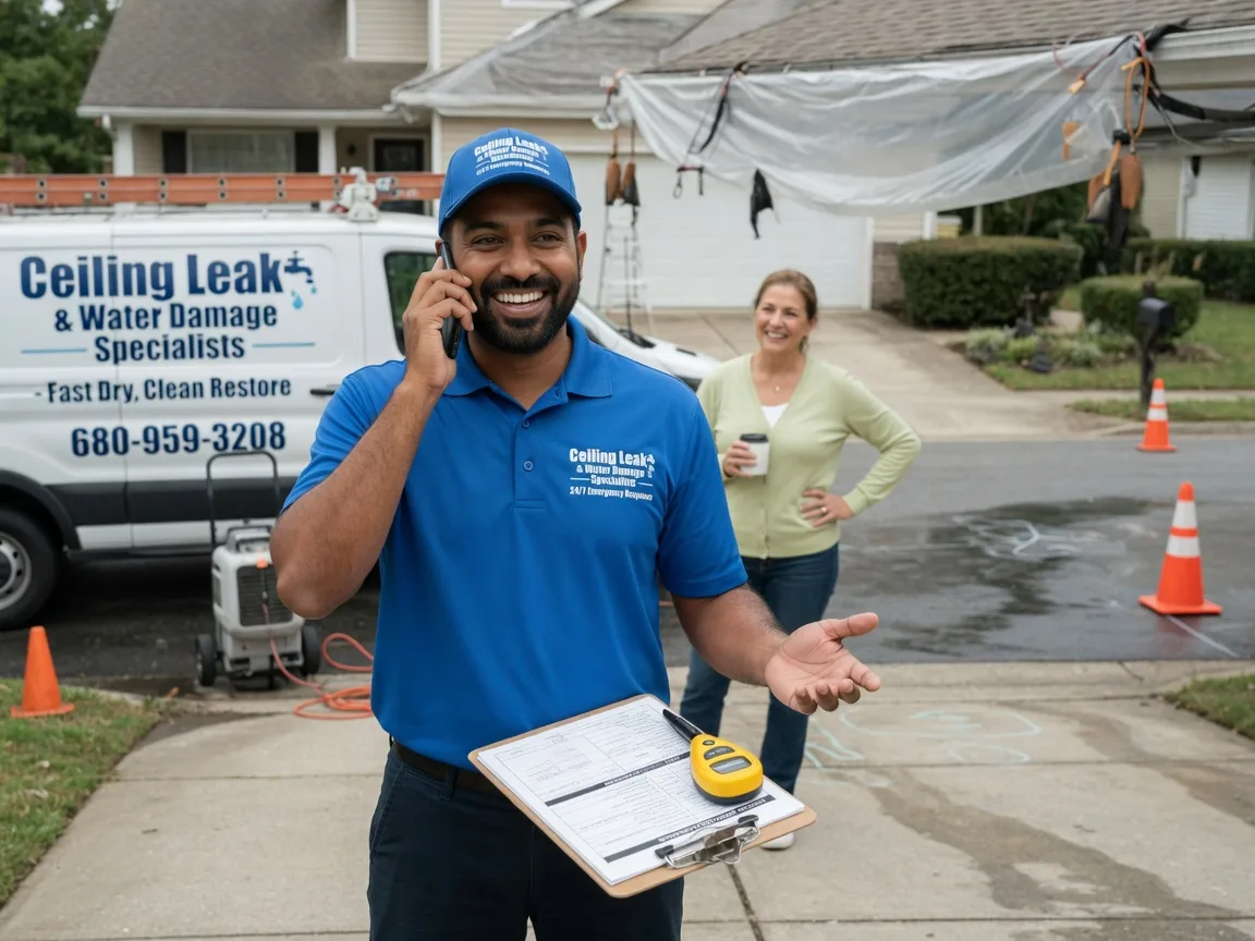 Ceiling Leak Cleanup Waller, TX FAQs